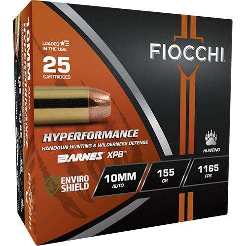 Ammunition Fiocchi Ammunition Ready Series 10mm FIOCCHI Hyperformance Hunt 10mm 155gr XPB 25/RD